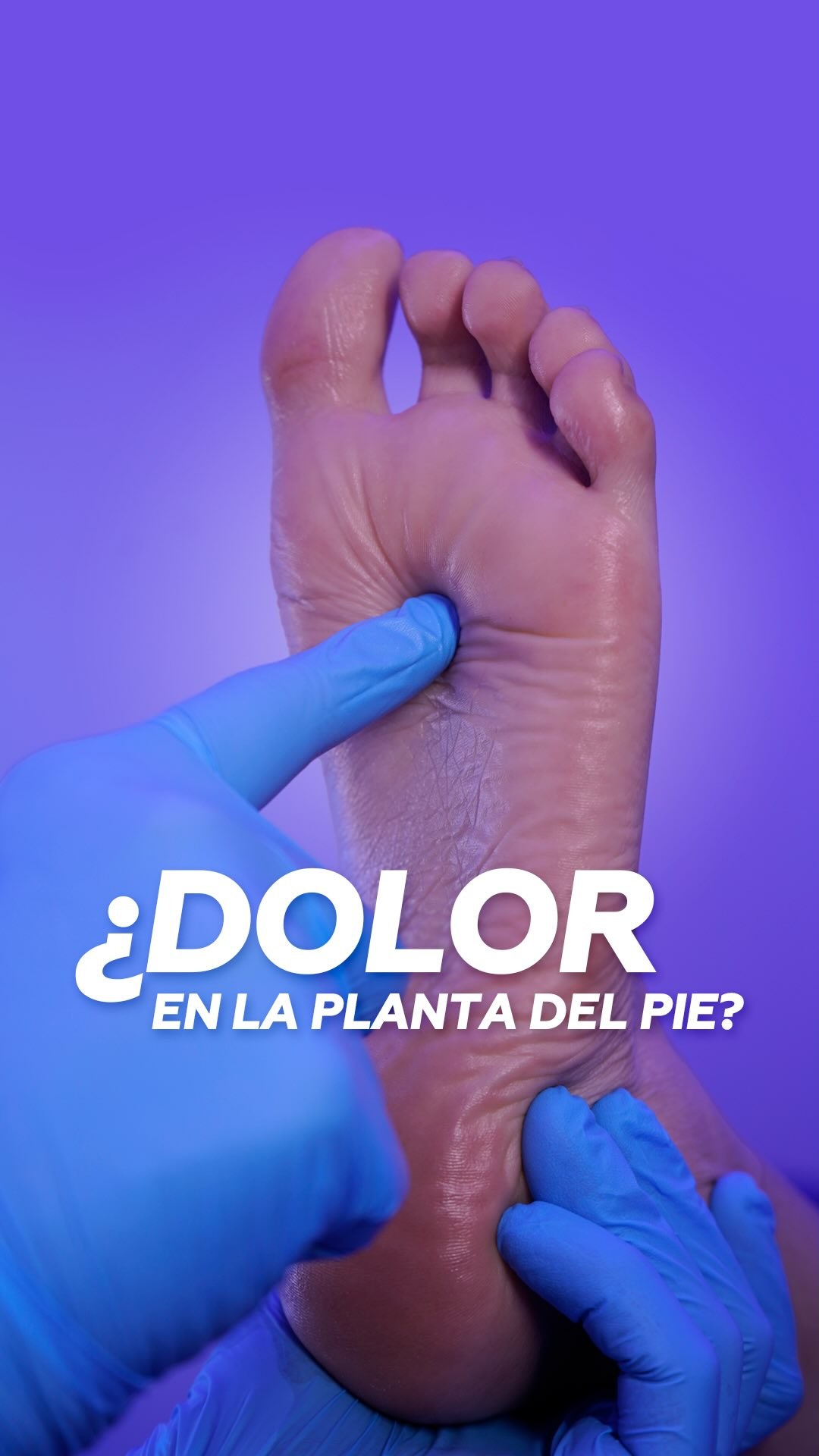 Evaluación del dolor en la planta del pie en Limablue