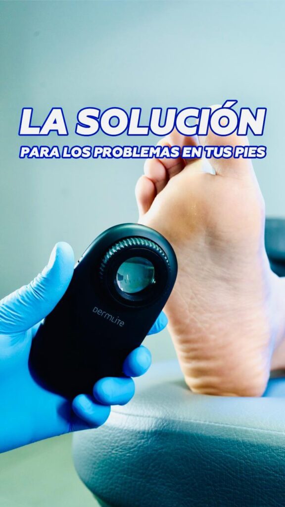 Limpieza clínica de los pies en Limablue: evaluación de la planta del pie