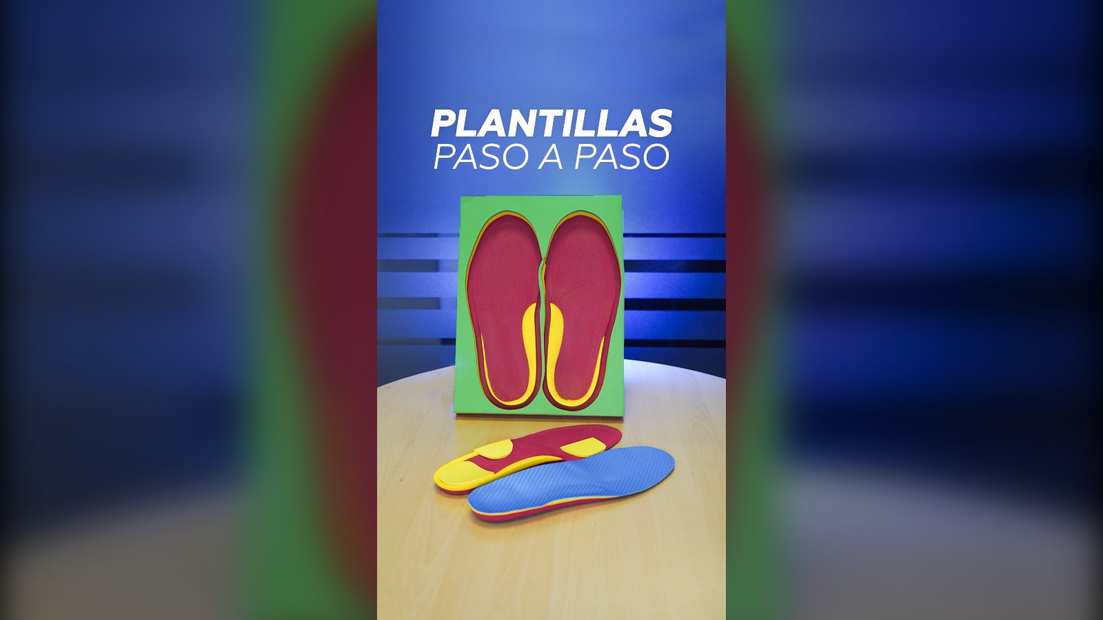 Plantillas ortopédicas Baroflex de Limablue paso a paso